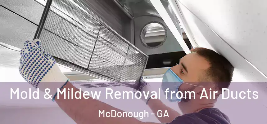  Mold & Mildew Removal from Air Ducts McDonough - GA